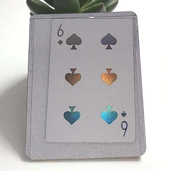 Dior Joy Playing Card 6 Of Spade Design - Picture 1 of 3